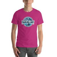 Changing Lanes (Front Only Logo) Short-Sleeve Unisex T-Shirt